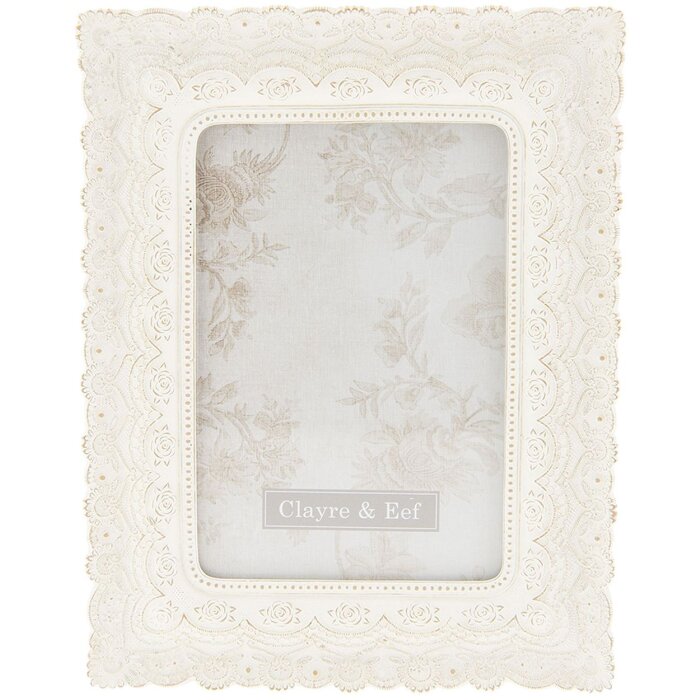 Ramka na zdjecia 2F0566 biala 16x2x21 cm - 10x15 cm ramka na zdjecia