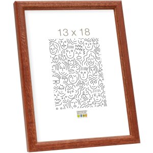 S236H3 Rama drewniana w kolorze ciemnego brązu 20x30 cm