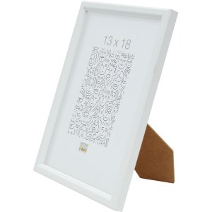 Deknudt S236K1 Ramka drewniana w kolorze białym 13x18 cm