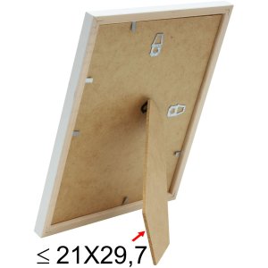 Deknudt S236K1 Ramka drewniana w kolorze białym 13x18 cm