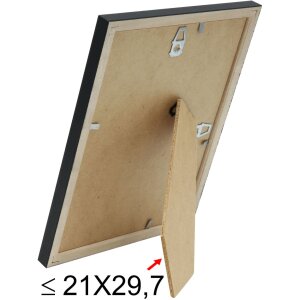 S236K2 Ramka drewniana w kolorze czarnym 13x18 cm