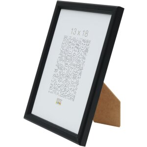 S236K2 Ramka drewniana w kolorze czarnym 15x20 cm