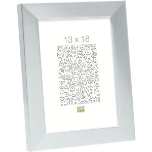 S45RD3 Ramka na zdjęcia zwykłe w kolorze srebrnym 10x15 cm