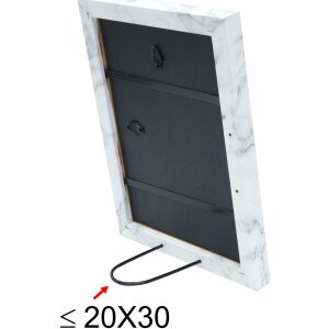 S45SR1 Modern Marble Look Picture Frame 20x30 cm