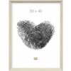 S46CH1 Ramka na zdjęcia w kolorze naturalnym z białym brzegiem 10x15 cm