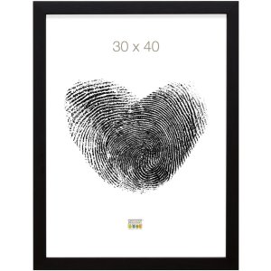 S46JH2 Rama drewniana w kolorze czarnym z obramowaniem w kolorze drewna 13x18 cm