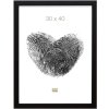S46JH2 Rama drewniana w kolorze czarnym z obramowaniem w kolorze drewna 13x18 cm