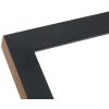 Deknudt S46JH2 Ramka drewniana czarna z obramowaniem w kolorze drewna 15x20 cm