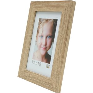 S49BH1 Ramka na zdjęcia w kolorze naturalnego drewna 30x45 cm