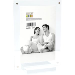 S58SC1 Przezroczysta ramka magnetyczna z podstawką 10x15 cm