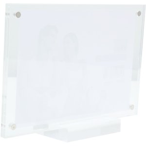 S58SC1 Przezroczysta ramka magnetyczna z podstawką 13x18 cm