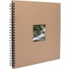 HNFD Album spiralny Khari kraft 33x33 cm 50 czarnych stron