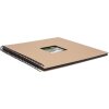 HNFD Album spiralny Khari kraft 33x33 cm 50 czarnych stron