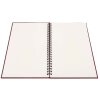 Album spiralny Manille 34x25 cm czerwony