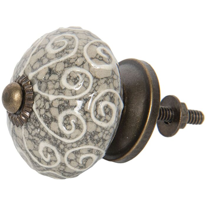 Gałka do drzwi Ø 4 cm - Clayre & Eef 64162