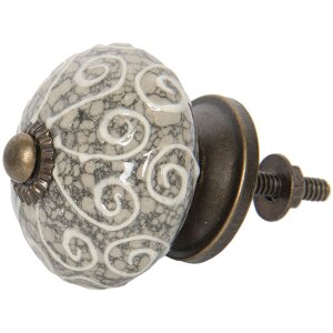 Gałka do drzwi Ø 4 cm - Clayre & Eef 64162