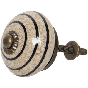 Gałka do drzwi Ø 4 cm - Clayre & Eef 64176
