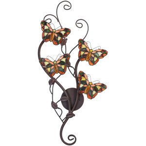 Lampa ścienna Tiffany 32x68 cm G4-4x2W - 5LL-5979