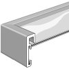 Nielsen Aluminiowa ramka na zdjęcia Alpha 15x20 cm szczotkowany bursztyn