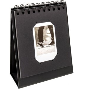 Adventure Spiral Photo Frame Black 12 zdjec Instax