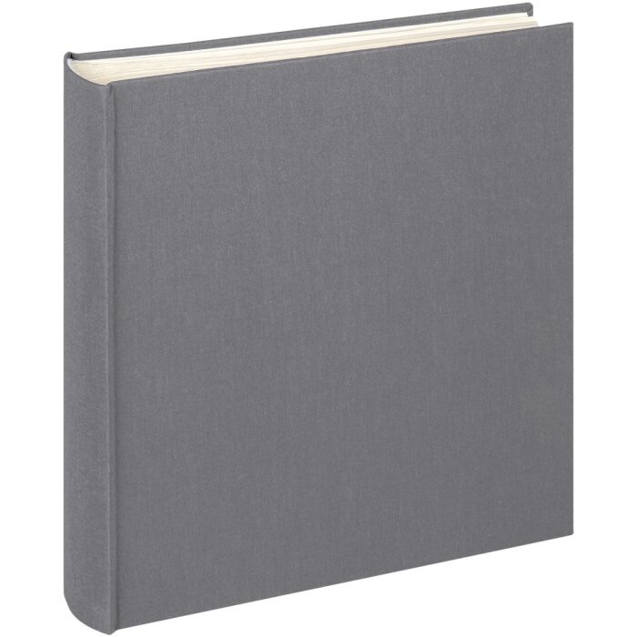 Walther Jumbo Photo Album Cloth antracyt 30x30 cm 100 białych stron