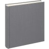 Walther Jumbo Photo Album Cloth antracyt 30x30 cm 100 białych stron