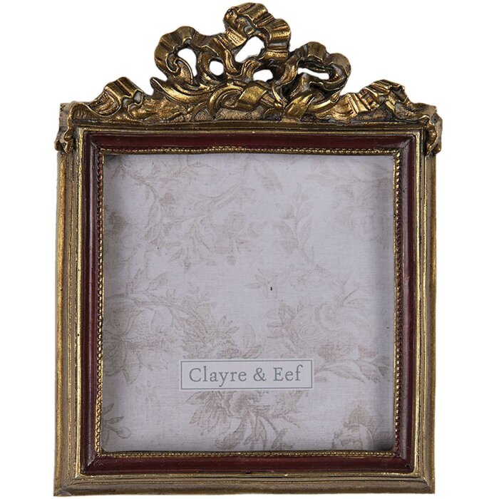 Ramka na zdjecia 9x1x11 cm - 7x7 cm Clayre & Eef 2f0685