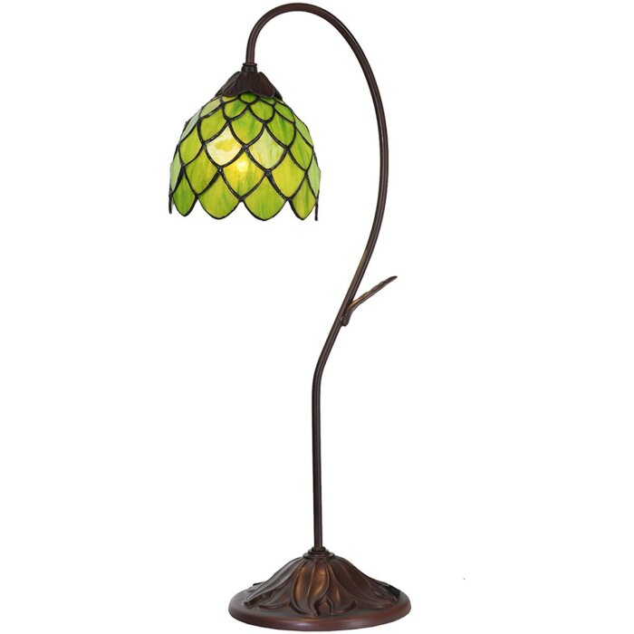 Lampa stołowa Tiffany Ø 28x60 cm E14-max 1x40W LumiLamp 5LL-6045