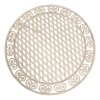 Stół + 2 krzesła Ø 70x76 cm - 39x48x91 cm (2 sztuki) Clayre & Eef 5Y0696