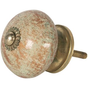 Gałka drzwiowa Ø 4x4 cm Clayre & Eef 64480