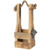 Stojak na butelki z otwieraczem 9x10x29 cm Clayre & Eef 6H1883