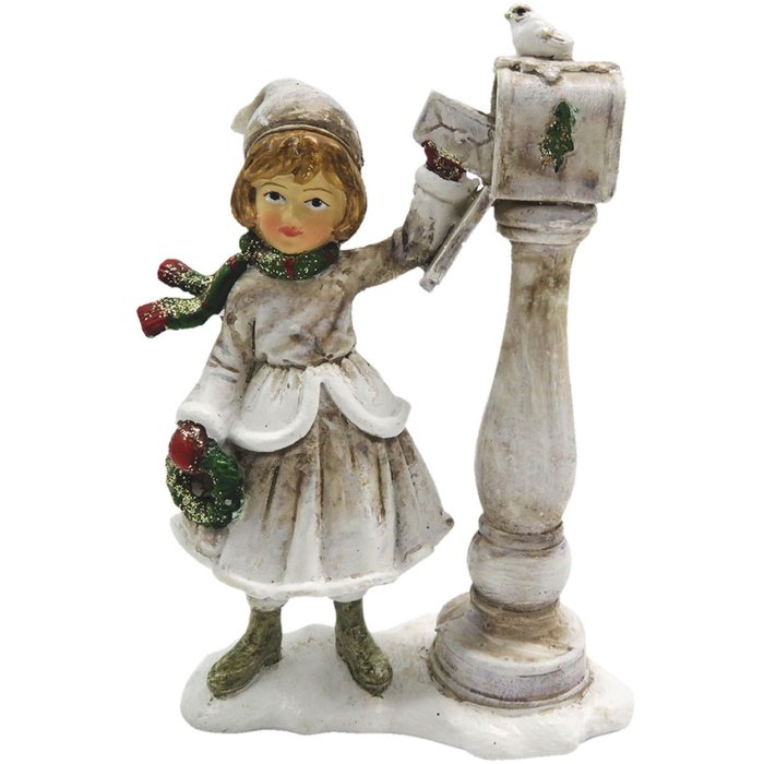 Dekoracja Dziecko na skrzynce na listy 8x4x12 cm Clayre & Eef 6PR2789