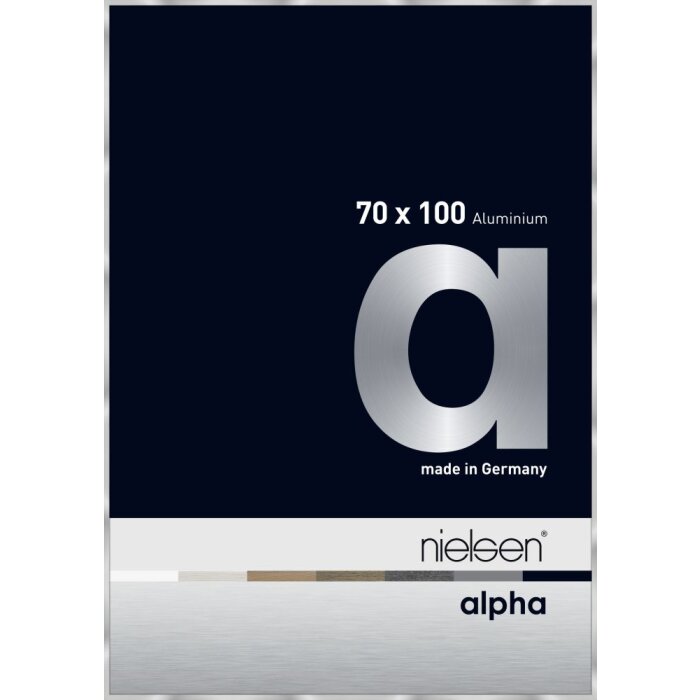 Nielsen Aluminiowa ramka na zdjęcia Alpha TCSC 70x100 cm srebrna