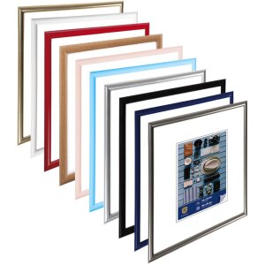Ramka plastikowa Henzo Napoli 30x30 cm stalowa