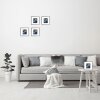Ramka plastikowa Henzo Napoli 30x30 cm stalowa