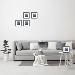 Henzo Rama plastikowa Napoli 40x40 cm czarna