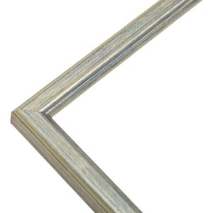 S236D1 Ramka drewniana srebrna 10x15 cm