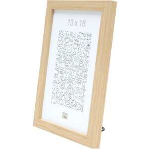S43AH Deknudt ramka drewniana 13x13 cm natura