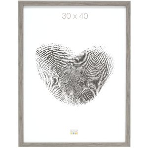 S43AH Deknudt rama drewniana 24x30 cm szara