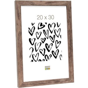 Ramka drewniana S45RH3AR brązowa 10x15 cm szkło...