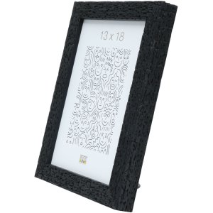 Ramka drewniana S45RL czarna 13x18 cm