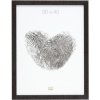 Ramka drewniana S45RL czarna 13x18 cm