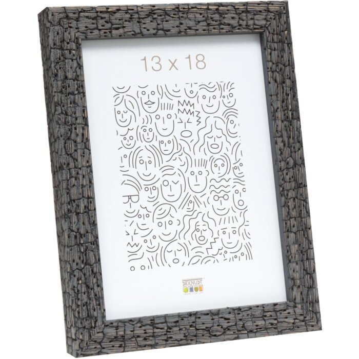 Ramka drewniana S45RL szara 15x15 cm