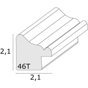 Ramka drewniana S46TG czarna 10x15 cm