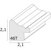 Ramka drewniana S46TG czarna 10x15 cm