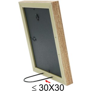Ramka drewniana S46TG czarna 30x40 cm