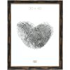Ramka drewniana S46TG czarna 30x40 cm