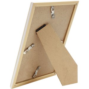 Ramka plastikowa S46WG natural light edge white 13x18 cm