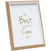 Rama plastikowa S46WG natural edge white 30x40 cm