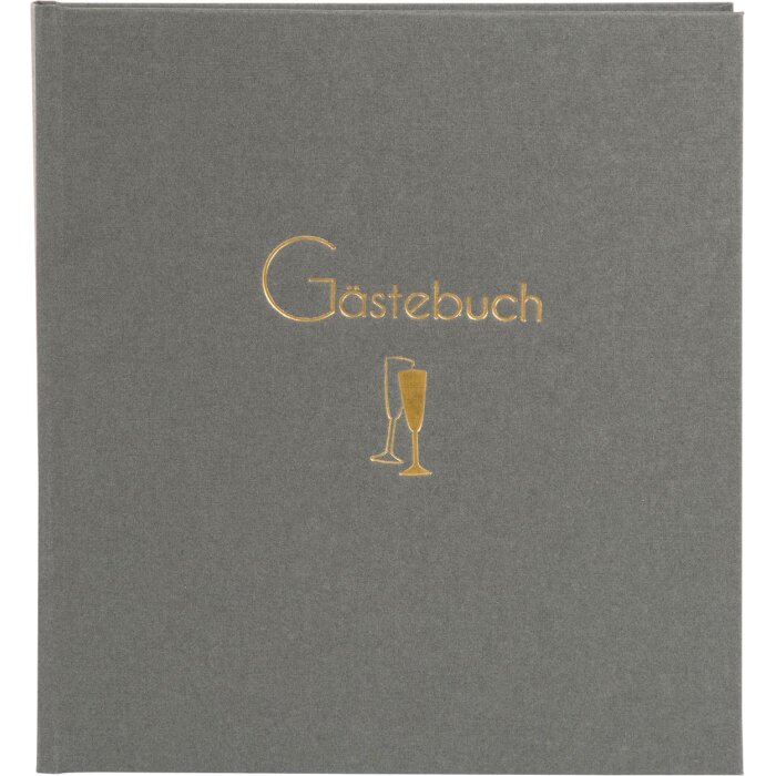 Złota Księga Gości Cheers 23x25 cm 176 białych stron